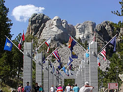 Mt. Rushmore Flags